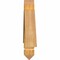 Ekena Millwork Bellingham Rough Sawn Timber Gable Bracket, Western Red Cedar, 36"W x 9"H x 2"D x 4"F, 6/12 Pitch GBW036X09X0204BEL00RWR - alternate 5